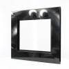 CAISSE PLATE AMERICAINE NOIRE